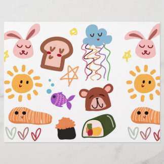 Sunshine, nubes, estrellas, osos, papel de cartón