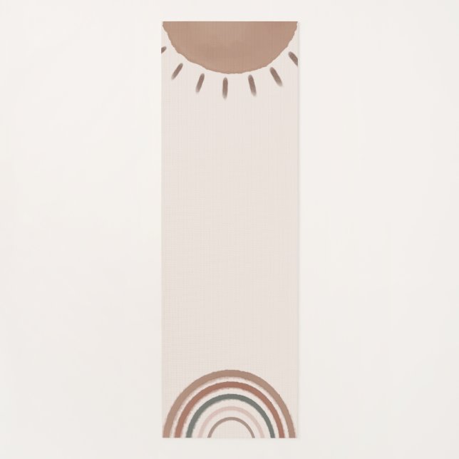 Sunshine & Rainbows Yoga Mat (Anverso)