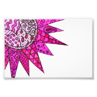 Sunshine rosa - impresión fotográfica