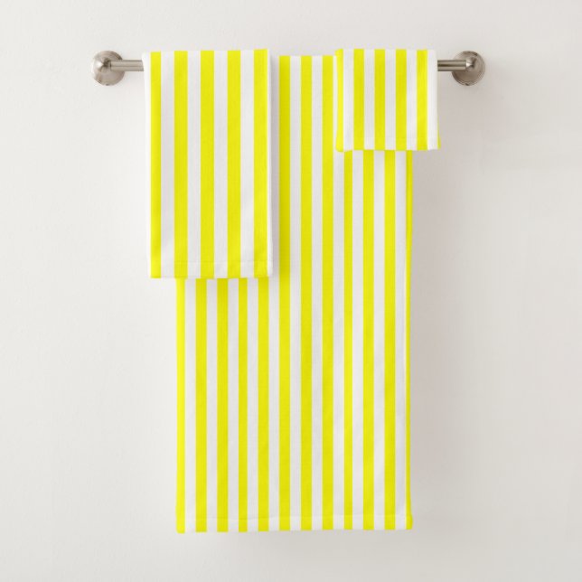 Sunshine Yellow and White Striped (In situ)