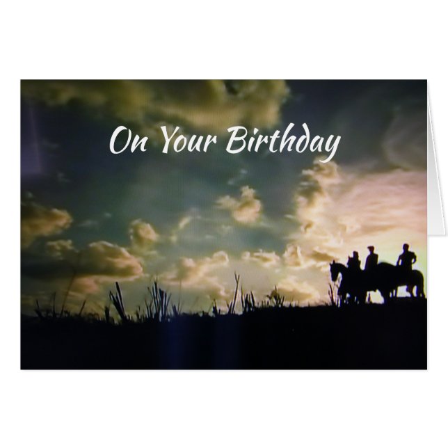SUNUP TO SUNDOWN WISHES **CUMPLEAÑOS** (Anverso (Horizontal))
