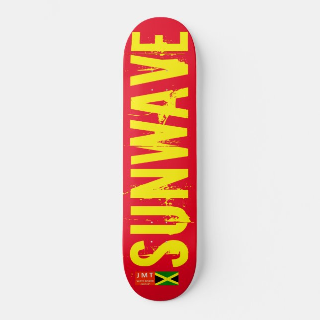 SUNWAVE Skateboards /JMT USA Skateboard (Anverso)