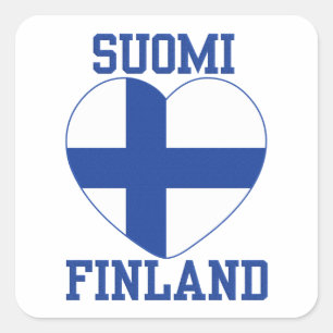 SUOMI FINLAND PEGATINAS