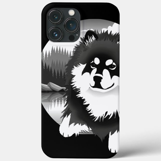 SUOMI - funda finlandés Lapphund Iphone 13 pro max (Reverso )