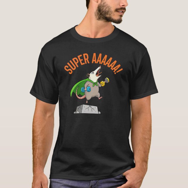 ¡SUPER AAAAAA! Camiseta (Anverso)