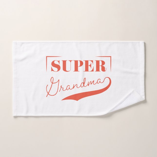 Super Abuela (Toalla de mano)