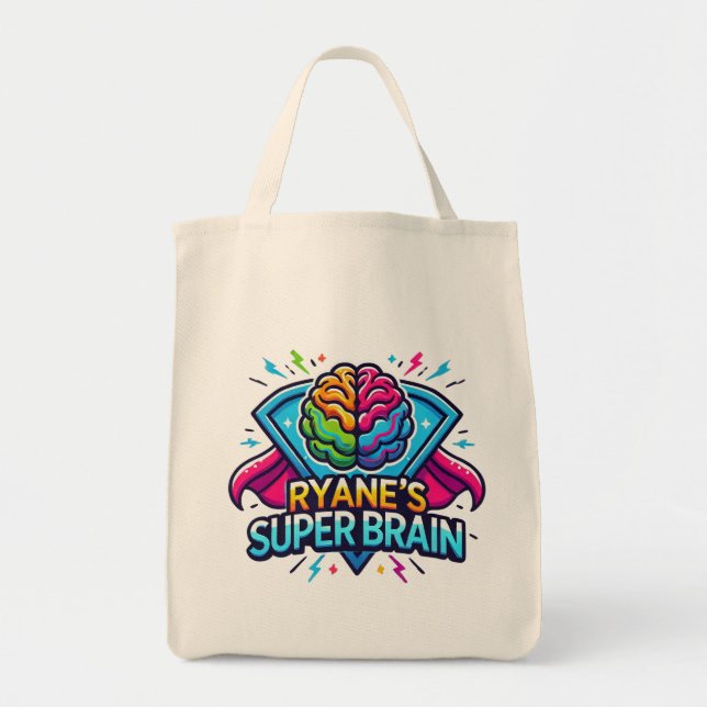 Super Brain de Ryane - bolsa de tote (Frente)