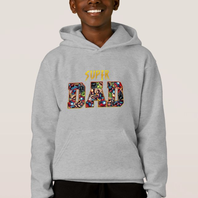 Super Dad - Comic Hero Power Design (Anverso)