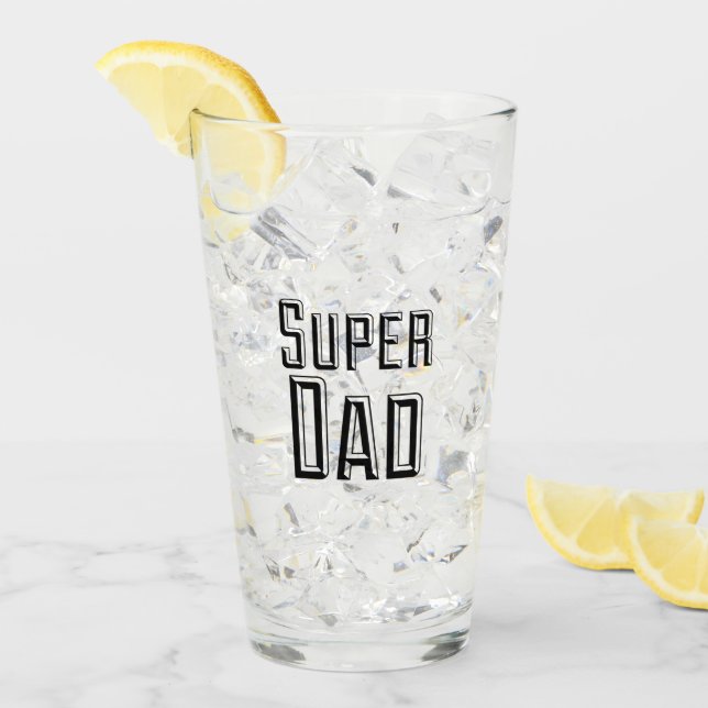 Super Dad Sans Serif Font Text (Anverso (hielo))