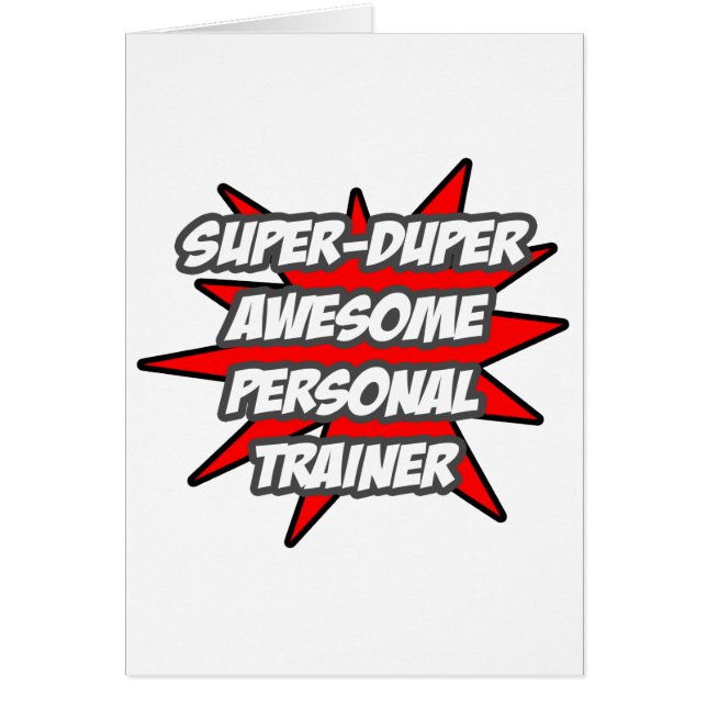 Super Duper Awesome Personal Trainer (Frente)