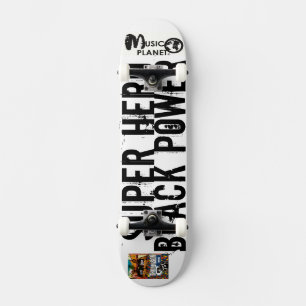 SUPER HÉROE SKATEBOARD PODER NEGRO