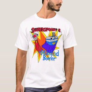 Súper Héroes de Cereales Camisa Unisex
