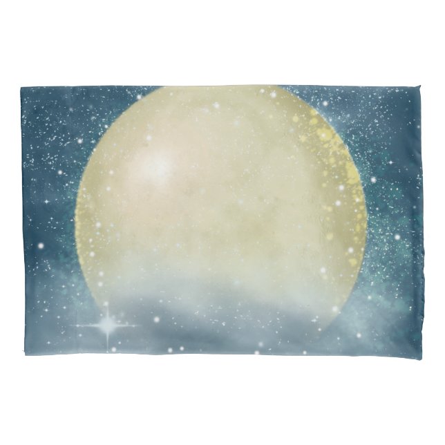 Super Luna - Fundas de Almohada (Anverso)