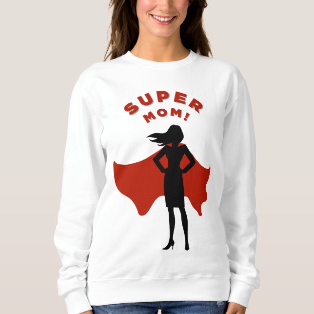 Super Mamá Guay regalo de madre - Sudadera (Anverso)
