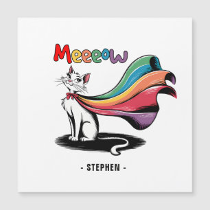 Súper Mieow Gato - Gato del orgullo del Cabo arcoi