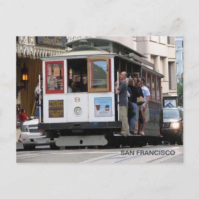 ¡Super postal de San Francisco! (Anverso)