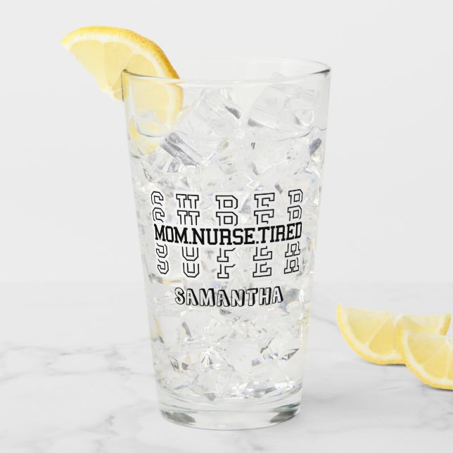 Super Super Super Mamá, Enfermera, Cansada (Anverso (hielo))