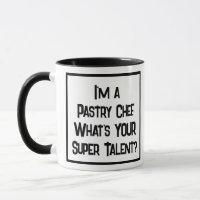 Súper Talento Del Chef Pastelero. Dos tazas de caf