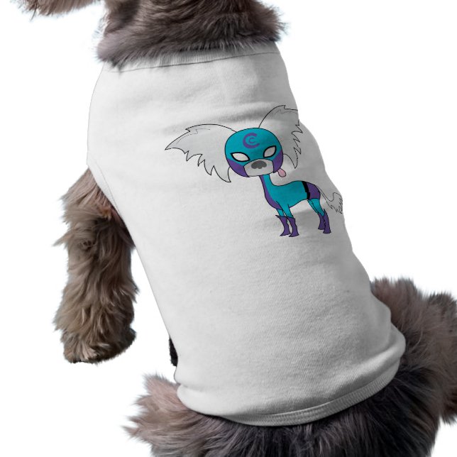 SuperCresteds - Capitán Crestie - Mascota Tee (Atrás)