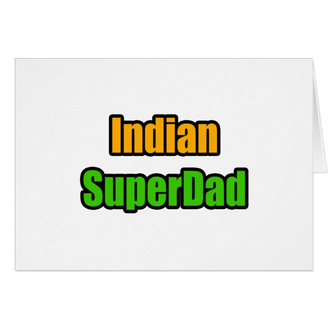 SuperDad de India (Anverso (Horizontal))
