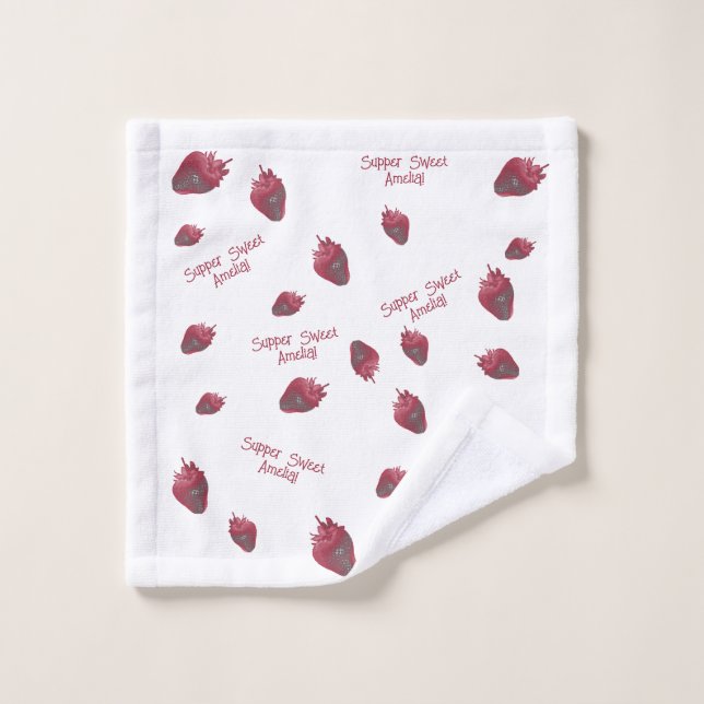 Superdulce Strawberry personalizado (Toallita)