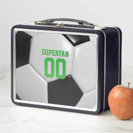 Superfanático de la pelota de fútbol personalizado
