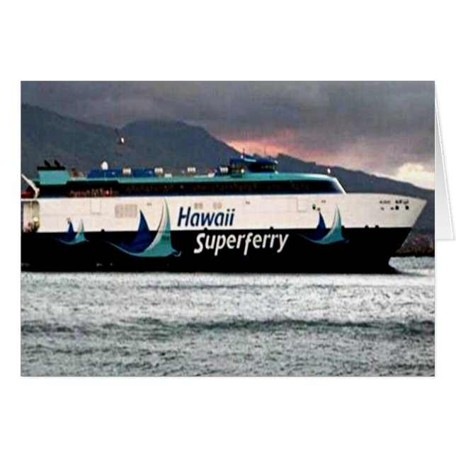 Superferry de Hawái (Anverso (Horizontal))