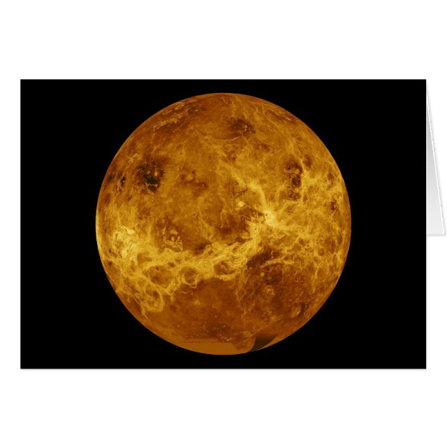 Superficie global del planeta Venus (Anverso (Horizontal))