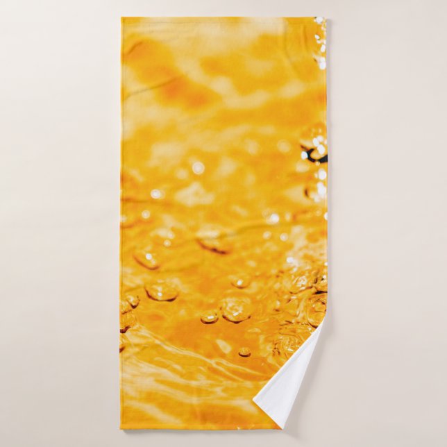 Superficie limpia de riego de agua (Toalla de baño)