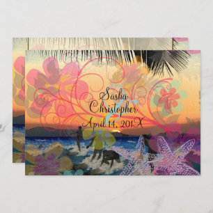 SUPERFICIES EN INVITACIONES DE SUNSET/HAWAII/DIY