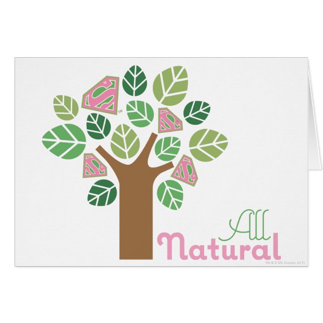 Supergirl All Natural Tree (Anverso (Horizontal))