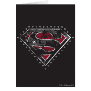 Supergirl apenó negro y rojo del logotipo