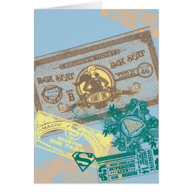 Supergirl Box Seat Blue (Frente)