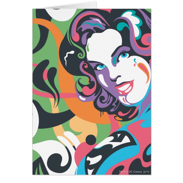 Supergirl Color Splash Swirls 4 (Frente)