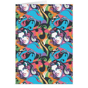 Supergirl Color Splash Swirls Patrón 1