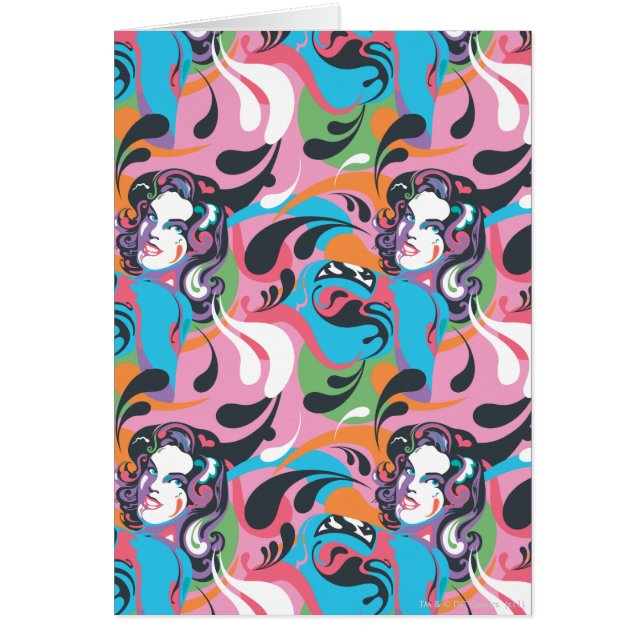 Supergirl Color Splash Swirls Patrón 2 (Frente)