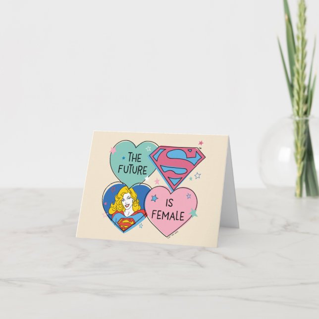 Supergirl "El futuro es mujer" (Anverso)