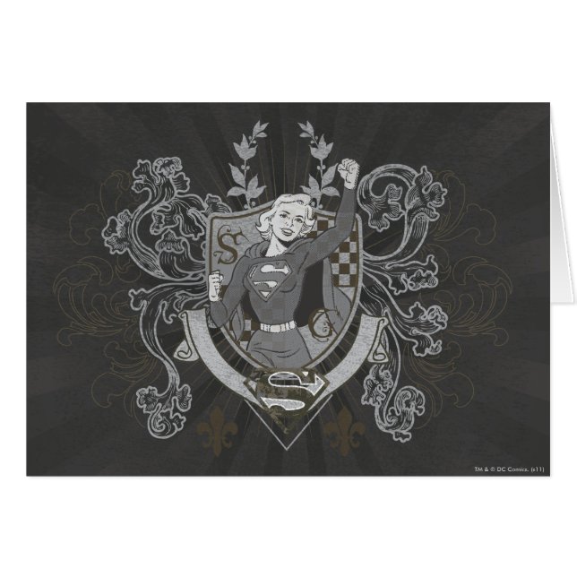 Supergirl Escudo (Anverso (Horizontal))