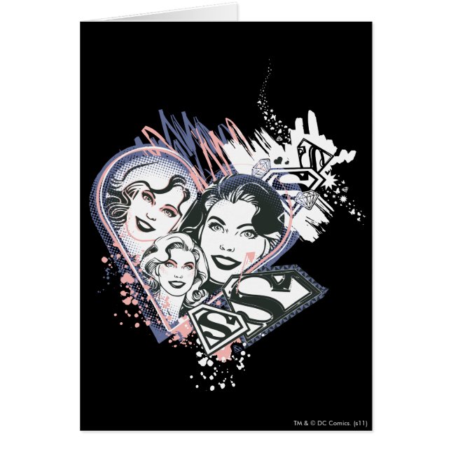 Supergirl Face Collage (Frente)