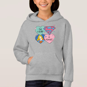 Supergirl fuera de este mundo retro gráfico