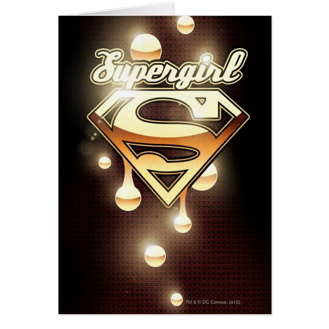 Supergirl Gold Drips (Frente)