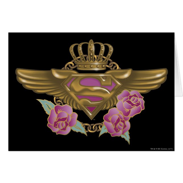 Supergirl Golden Wings (Anverso (Horizontal))