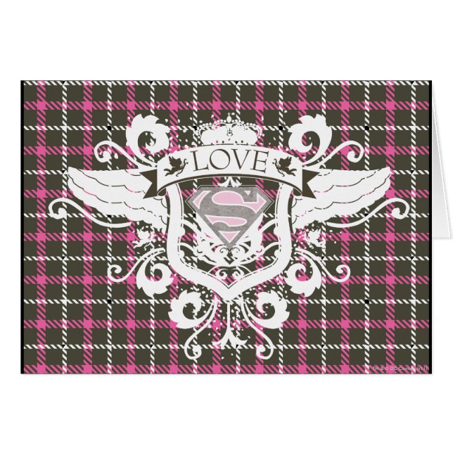 Supergirl Love Escudo (Anverso (Horizontal))