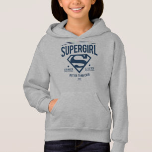 Supergirl mejor que nunca retro gráfico