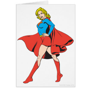 Supergirl pega una actitud