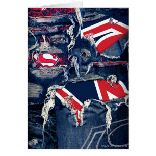 Supergirl rojo, blanco y azul