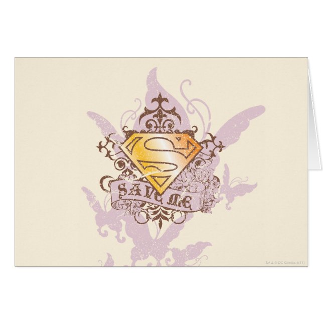 Supergirl Save Me (Anverso (Horizontal))