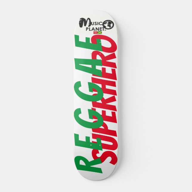 SUPERHÉROE DE REGGAE / TST Skateboard (Anverso)