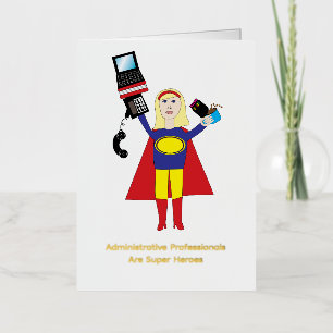Superhéroe Profesional Administrativo Rubio Divert