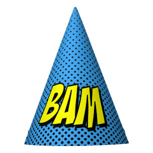 Superheroína Fiesta Gorra - Blue Black Dot BAM
